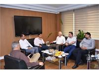 جلسه مدیرعامل شرکت انبارهای عمومی و خدمات گمرکی ایران با نماینده مردم شریف گرمسار و آرادان در مجلس شورای اسلامی 1