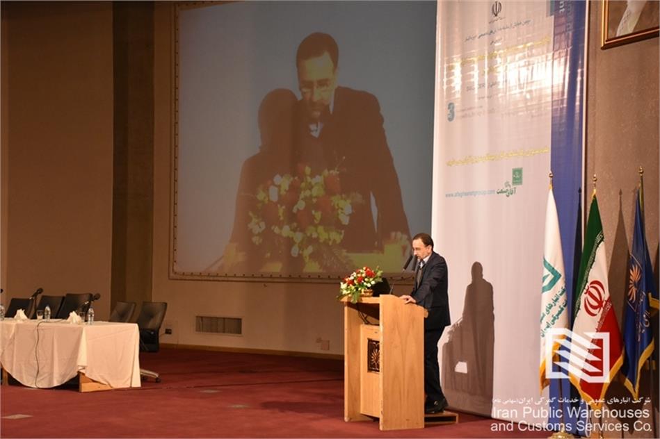 مهندس قسوریان جهرمی در مراسم افتتاحیه همایش ملی «بازرسی، ایمنی و کنترل کیفیت عملیات انبارداری در مدیریت انبار»: استفاده از