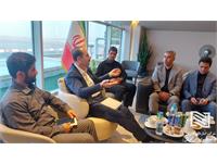 دیدار مدیرعامل شرکت انبارهای عمومی و خدمات گمرکی ایران با مدیران شعب شرکت مجتمع خراسان 3