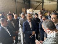 بازدید مدیرعامل شرکت انبارهای عمومی و خدمات گمرکی ایران از شرکت بازرگان 3