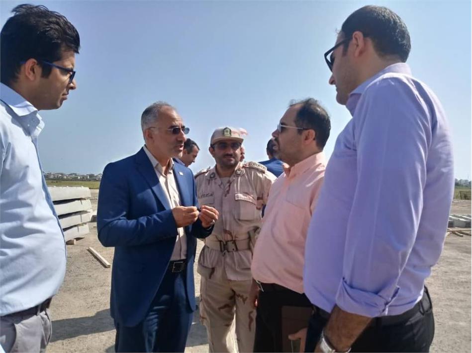 بازدید مدیرکل دفتر طرح جامع و مدل‌های حمل‌ونقل وزارت راه و شهرسازی از ایستگاه راه‌آهن بین‌المللی آستارا