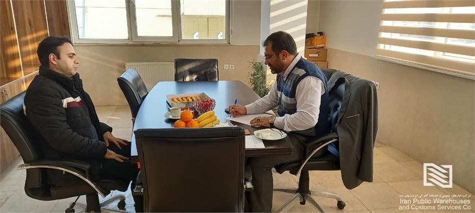 حضور مهدی ذوقی مدیرعامل شرکت در دیدار چهره به چهره و میز خدمت شعبه زنجان و بناب