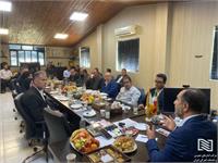 بازدید مدیرعامل و نایب رئیس هیات مدیره شرکت انبارهای عمومی و خدمات گمرکی ایران از شرکت آستارا 1