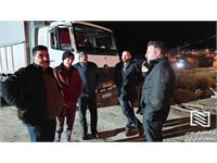 بازدید شبانه مدیرعامل شرکت جلفا از شعب تابعه 4