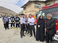 برگزاری مانور آتش‌نشانی و آیین گرامیداشت روز آتش‌نشانی و ایمنی در شرکت انبارهای عمومی بازرگان 1