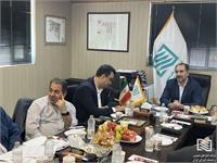 بازدید مدیرعامل و نایب رئیس هیات مدیره شرکت انبارهای عمومی و خدمات گمرکی ایران از شرکت آستارا 4