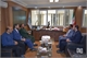 نشست صمیمی فرمانده محترم بسیج کارگری وکارخانجات تهران بزرگ با سرپرست شرکت انبارهای عمومی و خدمات گمرکی ایران