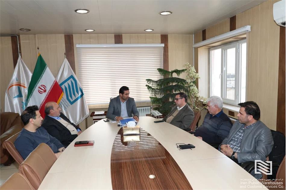 نشست هم اندیشی مدیرکل راه آهن آذربایجان با سرپرست شرکت سهلان