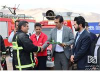 برگزاری مانور آتش‌نشانی و تجلیل از نیروهای آتش‌نشانی و HSE منطقه ویژه اقتصادی سهلان 19