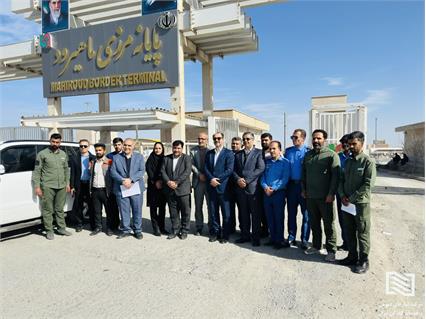 مدیرعامل شرکت انبارهای عمومی و خدمات گمرکی ایران در بازدید از مرز ماهیرود؛تاکید بر هم افزایی مشترک شرکت انبارهای عمومی و گمرک ج.ا.ا 8