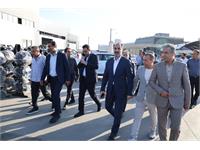 بازدید دکتر سلیمی مدیرعامل سازمان مسئول منطقه از واحدهای تولیدی منطقه ویژه اقتصادی سهلان 2