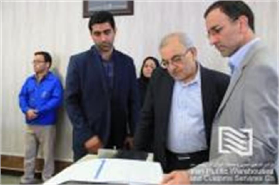 بازدید اعضای هیئت‌مدیره شرکت انبارهای عمومی ایران از با روند ارایه خدمات در شرکت سهلان