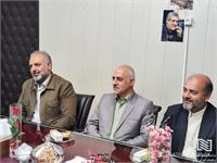 دیدار مدیرعامل شرکت انبارهای عمومی و خدمات گمرکی غرب با فرماندهی کلانتری ۱۷۹ خلیج فارس به مناسبت هفته نیروی انتظامی 2