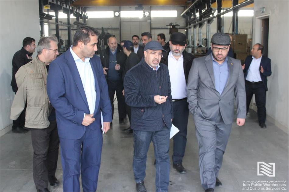 بازدید استاندار آذربایجان شرقی و مدیرعامل شرکت انبارهای عمومی و خدمات گمرکی ایران از منطقه ویژه اقتصادی سهلان