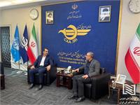 نشست مشترک مدیرعامل شرکت انبارهای عمومی و خدمات گمرکی ایران و رئیس سازمان هواپیمایی کشوری 1
