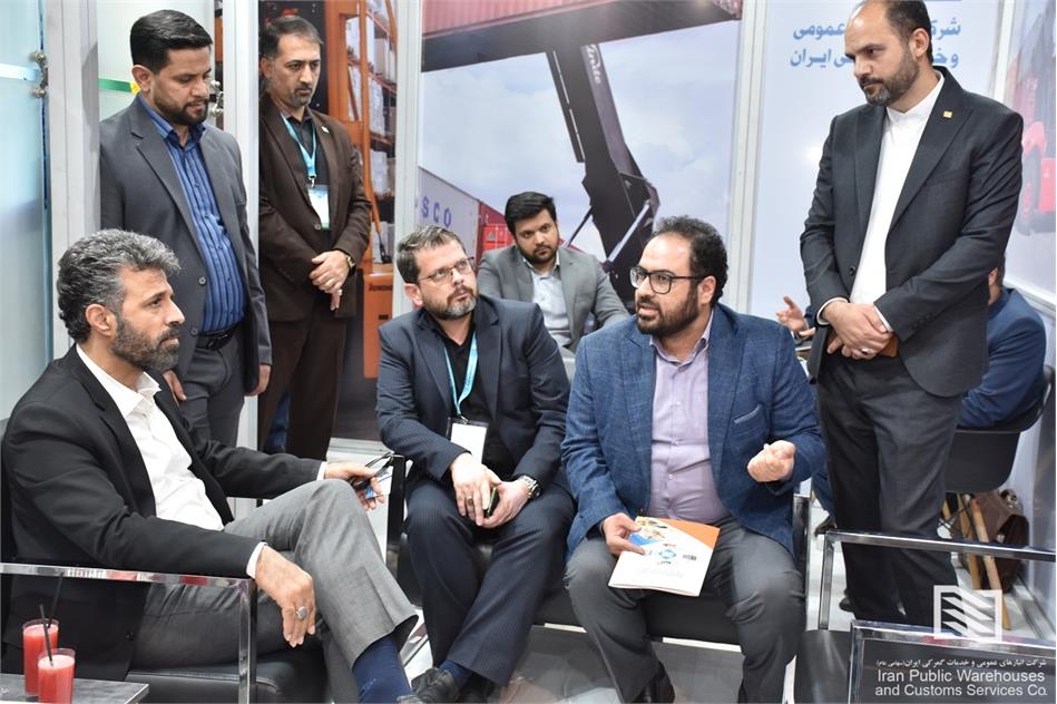 غرفه شرکت انبارهای عمومی و خدمات گمرکی ایران در نمایشگاه توانمندی های صادراتی میزبان معاون رفاه و امور اقتصادی وزارت تعاون،