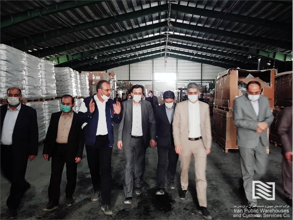 بازدید روسای سازمان های بازرسی، دارایی و سازمان جمع آوری و فروش اموال تملیکی استان آذربایجان غربی از شرکت بازرگان