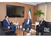 دیدار مدیرعامل شرکت انبارهای عمومی و خدمات گمرکی ایران با مدیرعامل سازمان منطقه آزاد تجاری ماکو 4
