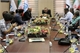 برگزاری جلسه هم اندیشی بهزاد ندیری مدیر عامل شرکت انبارهای عمومی و خدمات گمرکی فرودگاه امام خمینی(ره) با  مدیران شرکت های حمل سریع
