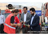 رزمایش سراسری ارتقای توان عملیاتی، تجلی آمادگی و تداوم هوشیاری آتش نشانان شرکت انبارهای عمومی و خدمات گمرکی ایران 23