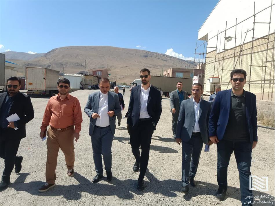 بازدید تیم پایش هلدینگ آتیه صبا از ظرفیت‌های لجستیکی و گمرکی بازرگان، ارومیه و خوی