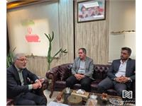 دیدار عضو هیات مدیره و سرپرست شرکت انبارهای عمومی ایران با مدیر کل گمرک تهران 1