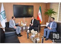 دیدار مدیرعامل شرکت انبارهای عمومی و خدمات گمرکی ایران با نماینده مردم اردبیل  در مجلس شورای اسلامی 2