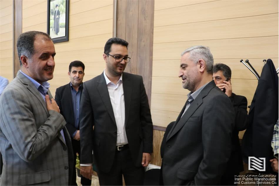 بازدید سرپرست معاونت عملیات و امور گمرکی شرکت انبارهای عمومی و خدمات گمرکی ایران از روند اجرای سامانه سما در شرکت فرودگاه