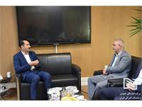 دیدار مدیرعامل شرکت انبارهای عمومی و خدمات گمرکی ایران با نماینده مردم شریف کردکوی، ترکمن، بندرگز و گمیشان در مجلس شورای