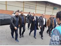 بازدید میدانی دکتر کاظم سلیمی از شرکت انبارهای عمومی تهران با هدف تسریع خدمت رسانی به فعالان اقتصادی و کمک به دولت در شرایط