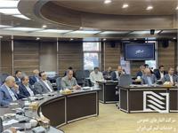 نشست مشترک مدیرعامل شرکت انبارهای عمومی و خدمات گمرکی ایران با استاندار آذربایجان‌غربی 1