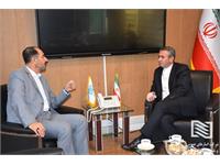 دیدار مدیرعامل شرکت انبارهای عمومی و خدمات گمرکی ایران با نماینده مردم اردبیل  در مجلس شورای اسلامی 3