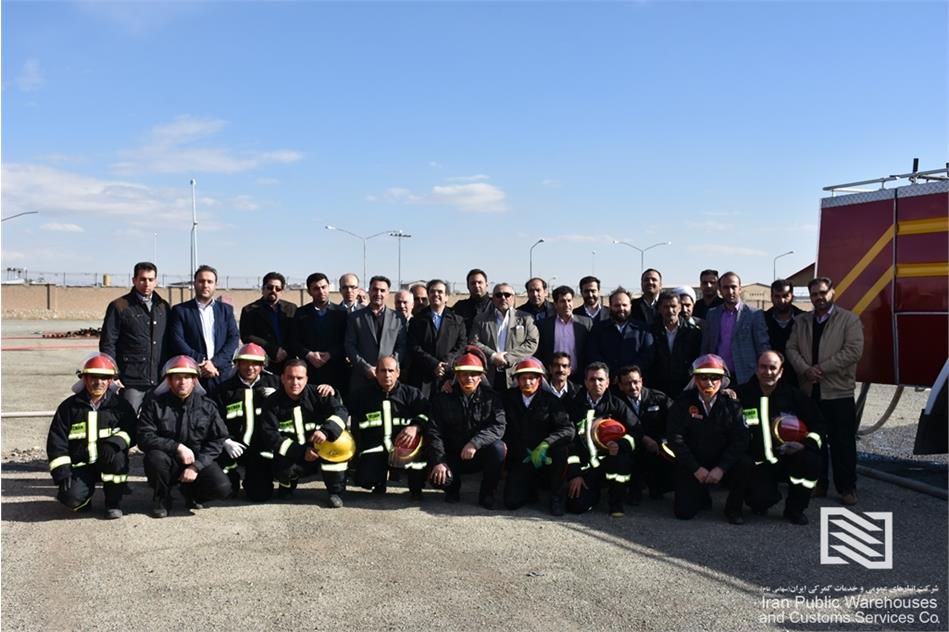 مهندس آذروش در جمع آتش نشانان شرکت غرب:  روند اجرایی و عملیاتی شدن سیستم HSEو توسعه فعالیت‌های ایمنی و بهداشت از اولویت‌های