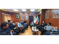 بازدید سرپرست شرکت انبارهای عمومی و خدمات گمرکی ایران از شرکت انبارهای عمومی و خدمات گمرکی امام خمینی (ره) و شهر فرودگاهی
