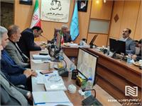 جلسه مدیرعامل شرکت انبارهای عمومی و خدمات گمرکی ایران در با مدیران ارشد دادستانی کل کشور برای حل موضوع رسوب کالا در انبارهای