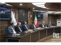 نشست مشترک مدیرعامل شرکت انبارهای عمومی و خدمات گمرکی ایران با استاندار آذربایجان‌غربی 6