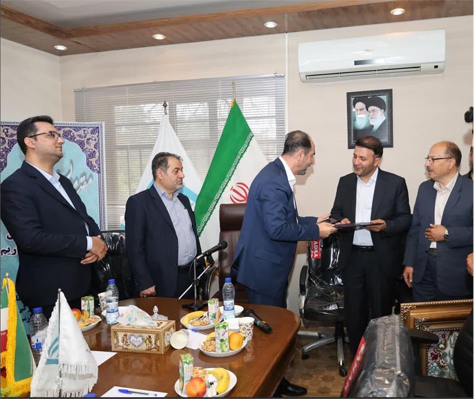 برگزاری مراسم معارفه مدیرعامل جدید شرکت انبارهای عمومی جلفا