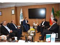 دیدار مدیرعامل شرکت انبارهای عمومی و خدمات گمرکی ایران با نماینده مردم بهارستان و رباط‌کریم در مجلس شورای اسلامی 2