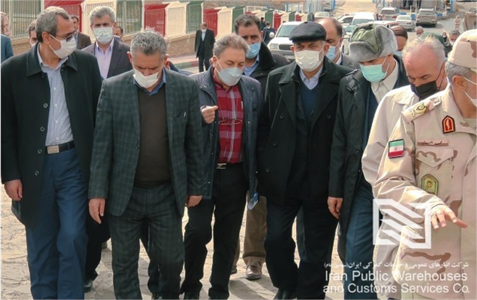 بازدید وزیر کشور از منطقه آزاد ارس ، مرز جلفا و نوردوز