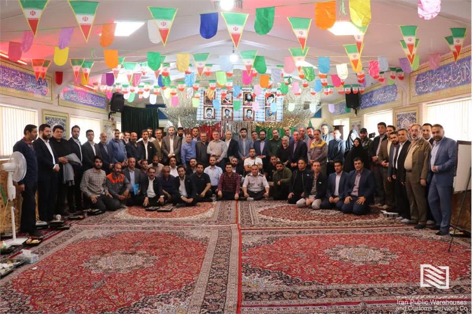 به مناسبت ایام هفته دفاع مقدس برگزار شد؛ تجدید میثاق خانواده بزرگ انبارهای عمومی با آرمان های شهدا
