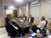 دیدار مدیرعامل شرکت انبارهای عمومی و خدمات گمرکی بازرگان با مدیر گمرک خوی