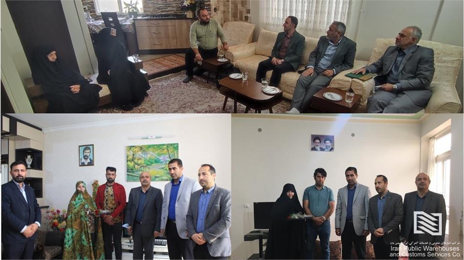 تجلیل از مقام شامخ شهدای شرکت انبارهای عمومی و خدمات گمرکی ایران هم‌زمان با سال‌روز آزادسازی خرمشهر و روز مقاومت