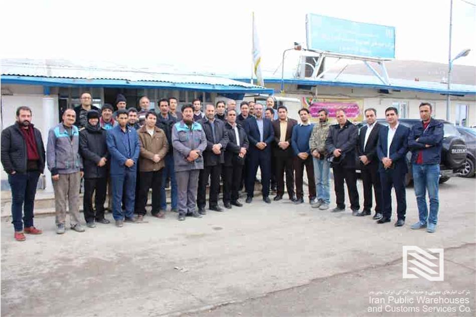 استقبال از سرپرست جدید شرکت انبارهای عمومی و خدمات گمرکی بازرگان