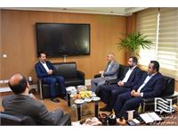 دیدار مدیرعامل شرکت انبارهای عمومی و خدمات گمرکی ایران با نماینده مردم شریف کردکوی، ترکمن، بندرگز و گمیشان در مجلس شورای
