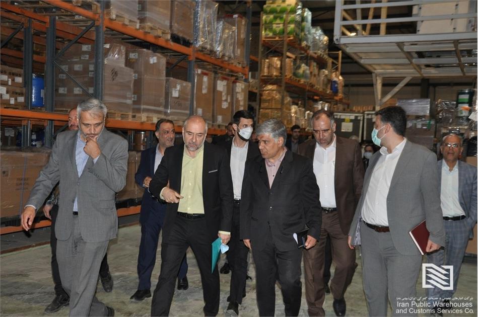 معاون دادستانی کل کشور در بازدید از شرکت انبارهای عمومی و خدمات گمرکی امام خمینی (ره): اقدامات خوبی در ساماندهی کالاهای