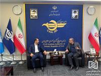 نشست مشترک مدیرعامل شرکت انبارهای عمومی و خدمات گمرکی ایران و رئیس سازمان هواپیمایی کشوری 2