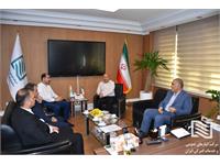 دیدار مدیرعامل شرکت انبارهای عمومی و خدمات گمرکی ایران با مدیرعامل سازمان منطقه آزاد تجاری ماکو 2