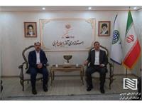 نشست مشترک مدیرعامل شرکت انبارهای عمومی و خدمات گمرکی ایران با استاندار آذربایجان‌غربی 2