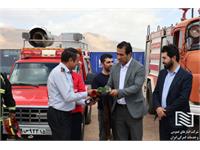 برگزاری مانور آتش‌نشانی و تجلیل از نیروهای آتش‌نشانی و HSE منطقه ویژه اقتصادی سهلان 13