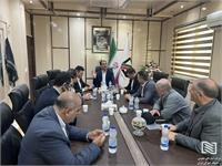 بازدید مدیرعامل شرکت انبارهای عمومی و خدمات گمرکی ایران از پایانه مرزی بیله‌سوار 9